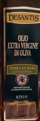 Olio extra vergine di oliva front packaging