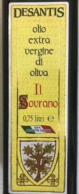 Olio extra vergine di oliva "Il sovrano"