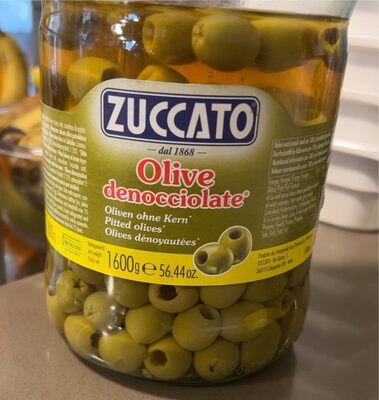 Olive denocciolate front packaging