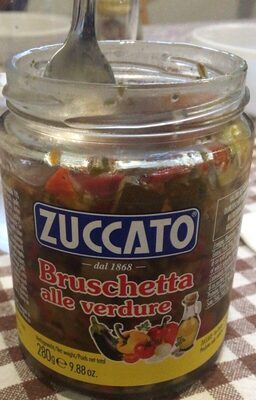 Bruschetta alle verdure front packaging
