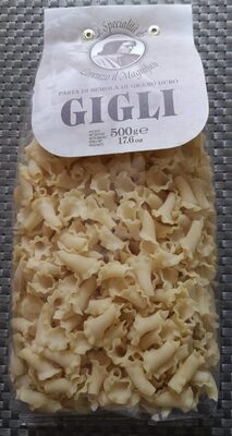 Pasta di semola di grano duro Gigli