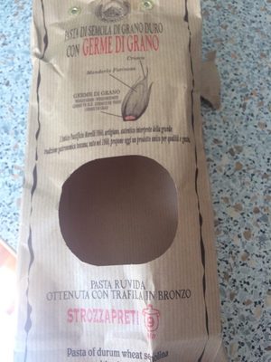 Pasta strozzapreti front packaging