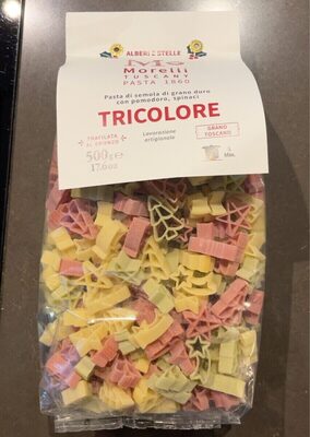 Tricolor Weihnachtsnudeln