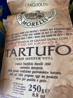 Tagliolini tartufo front packaging