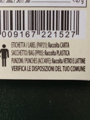 Fiocchetti 6 sapori front packaging