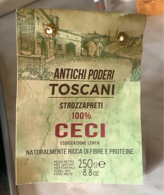 Strozzapreti 100% ceci front packaging