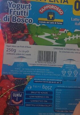 Yogurt frutti di bosco