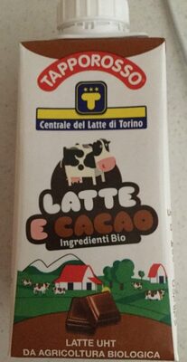 Latte e cacao front packaging