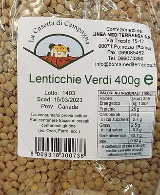 Lenticchie verdi