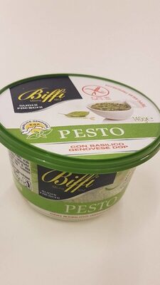Pesto con basilico genovese dop