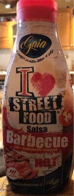 Salsa barbecue front packaging