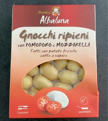 Gnocchi ripieni con pomodoro e mozzarella