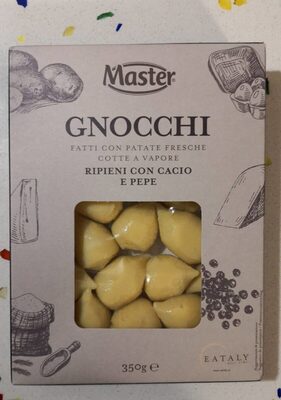 Gnocchi ripieni cacio e pepe