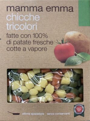 Mamma emma chicche tricolori