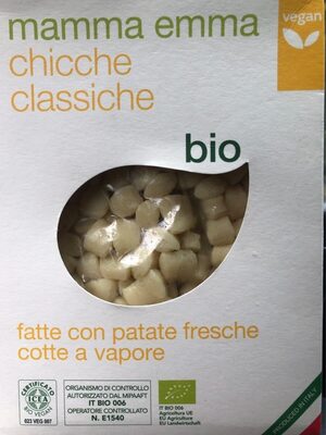 Chicche classiche front packaging