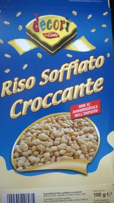 Riso Soffiato Croccante front packaging