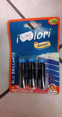 Colore alimentare blu