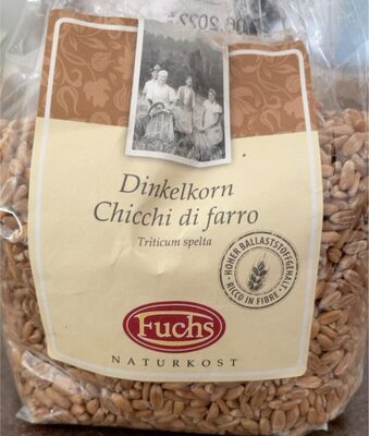 Dinkelkorn Chicchi di farro front packaging