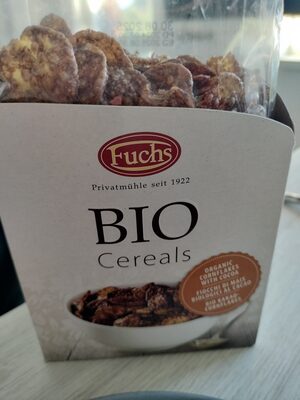 Bio cereals front packaging