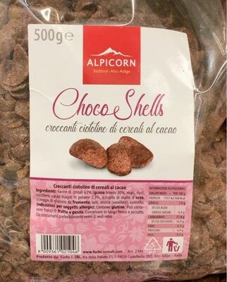 choco shells front packaging