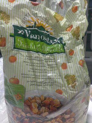 Muesli alla frutta e miele