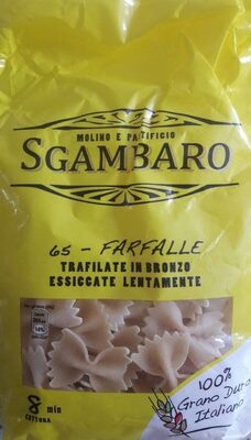 Farfalle front packaging