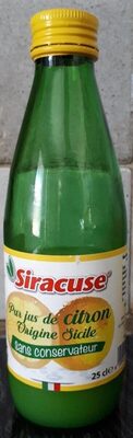 Jus de citron Sicile