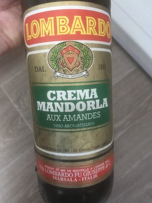 Crème aux amandes