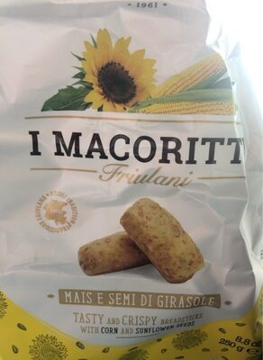 Macoritti mais e semi di girasole