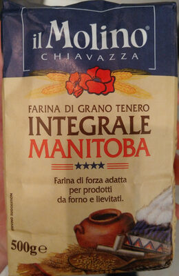 farina di grano integrale Manitoba front packaging
