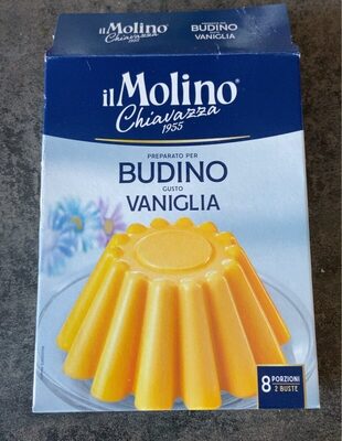 preparato per budino gusto vaniglia front packaging