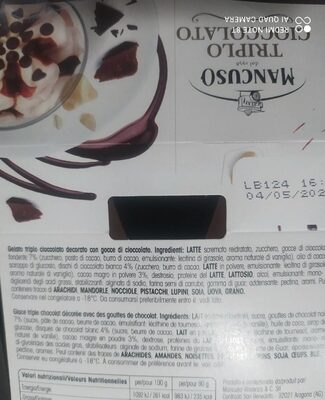 MANCUSO Triplo Cioccolato front packaging