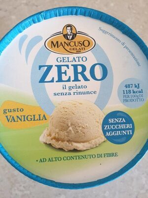 Gelato Zero front packaging