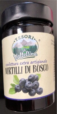 Tesoro della valtellina confettura mirtillo