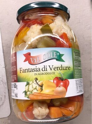 Fantasia di verdure front packaging
