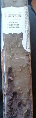 Torrone tenero con cioccolato front packaging