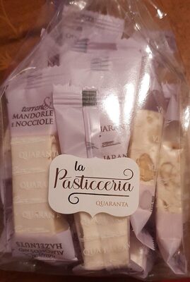 Torroncini teneri mandorle e nocciole front packaging