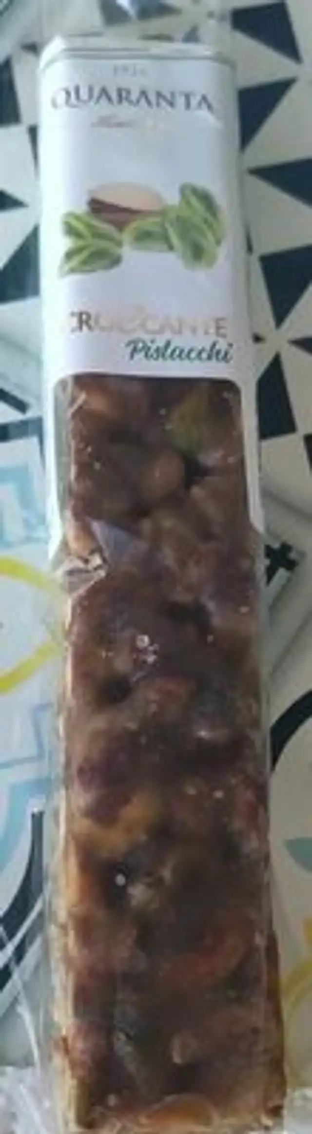 Croccante pistacchi front packaging