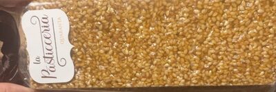 spezzato croccante con sesamo front packaging