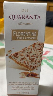 Florentine sfoglie croccanti