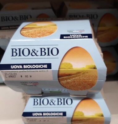 Uova fresche front packaging