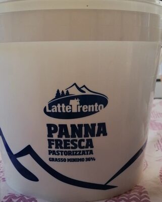 Panna fresca pastorizzata