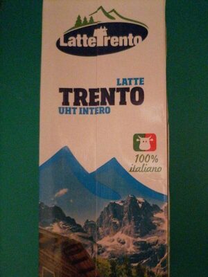 Latte intero UHT front packaging