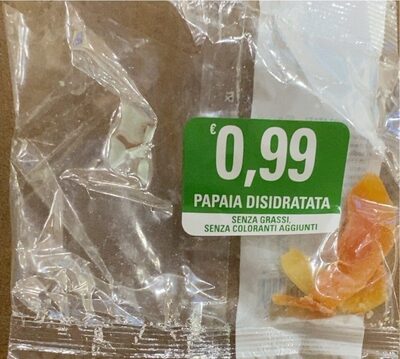 Papaia disidratata