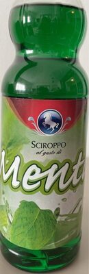 Sciroppo al gusto di menta front packaging