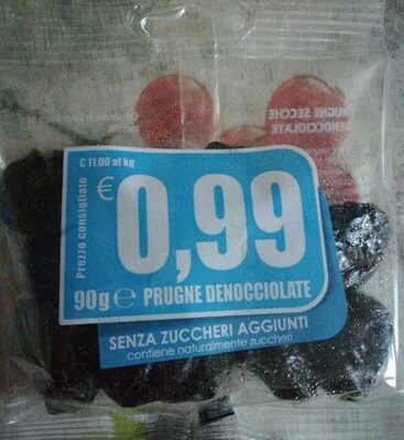 Prugne denocciolate