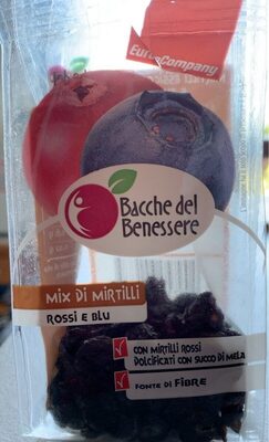 Bacche del benessere mix di mirtilli rossi e blu