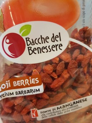 Baie goji front packaging
