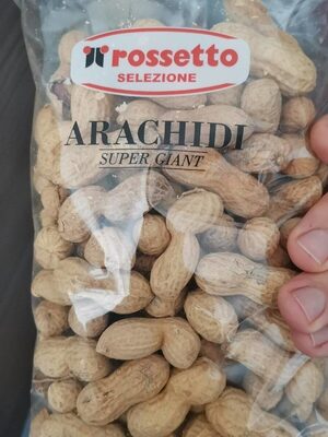 Arachidi in guscio tostate selezione rossetto