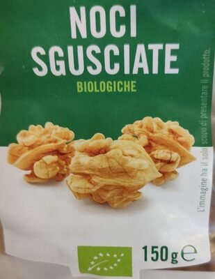 Noci sgusciate biologiche